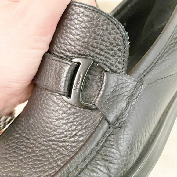 Salvatore Ferragamo Leather Dress Loafers - Picture 2 of 10